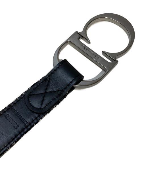 Christian Dior（クリスチャン ディオール）Christian Dior (クリスチャン ディオール) トロッターベルト ネイビーの古着・服飾アイテム