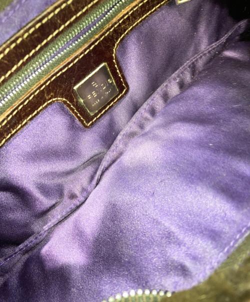 FENDI（フェンディ）FENDI (フェンディ) ファーショルダーバッグ ブラウンの古着・服飾アイテム