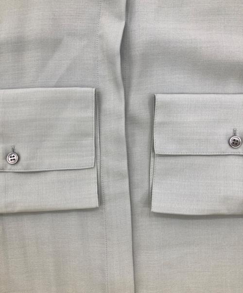 theory luxe（セオリーリュクス）theory luxe (セオリーリュクス) シャツワンピース スカイブルー サイズ:Mの古着・服飾アイテム