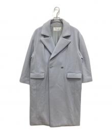 Whim Gazette（ウィムガゼット）の古着「メルトンコート」｜スカイブルー