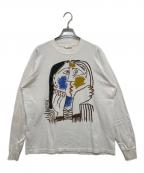 picassoピカソ）の古着「アートTEE」｜ホワイト