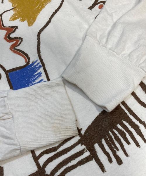 picasso（ピカソ）picasso (ピカソ) アートTEE ホワイト サイズ:XLの古着・服飾アイテム