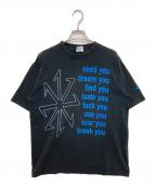 NINE INCH NAILSナイン・インチ・ネイルズ）の古着「バンドTシャツ」｜ブラック