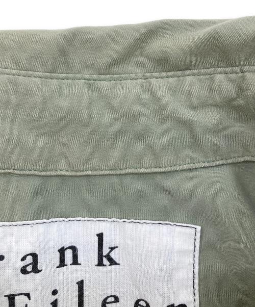 Frank&Eileen（フランクアンドアイリーン）Frank&Eileen (フランクアンドアイリーン) Colin/LIGHT POPLIN 半袖シャツ グリーン サイズ:Sの古着・服飾アイテム