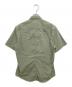Frank&Eileen (フランクアンドアイリーン) Colin/LIGHT POPLIN 半袖シャツ グリーン サイズ:S：5000円