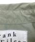 中古・古着 Frank&Eileen (フランクアンドアイリーン) Colin/LIGHT POPLIN 半袖シャツ グリーン サイズ:S：5000円