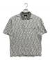 FENDI（フェンディ）の古着「ズッカ柄ポロシャツ」｜グレー
