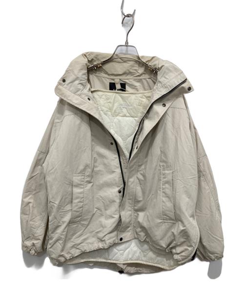 GERRY（ジェリー）GERRY (ジェリー) Adam et Rope (アダム エ ロペ) マウンテンパーカー ホワイト サイズ:Fの古着・服飾アイテム