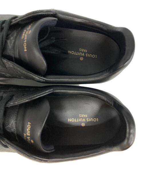 LOUIS VUITTON（ルイ ヴィトン）LOUIS VUITTON (ルイ ヴィトン) モノグラムロゴローカットスニーカー ブラック サイズ:7 1/2の古着・服飾アイテム