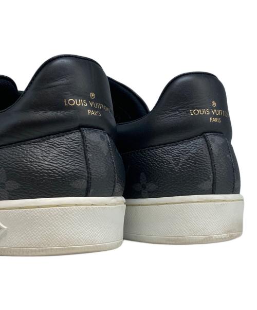 LOUIS VUITTON（ルイ ヴィトン）LOUIS VUITTON (ルイ ヴィトン) モノグラムロゴローカットスニーカー ブラック サイズ:7 1/2の古着・服飾アイテム