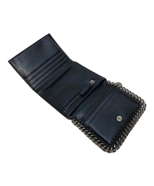 STELLA McCARTNEY（ステラマッカートニー）STELLA McCARTNEY (ステラマッカートニー) FALABELLA SMALL FLAP WALLET ブラックの古着・服飾アイテム