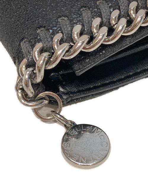 STELLA McCARTNEY（ステラマッカートニー）STELLA McCARTNEY (ステラマッカートニー) FALABELLA SMALL FLAP WALLET ブラックの古着・服飾アイテム