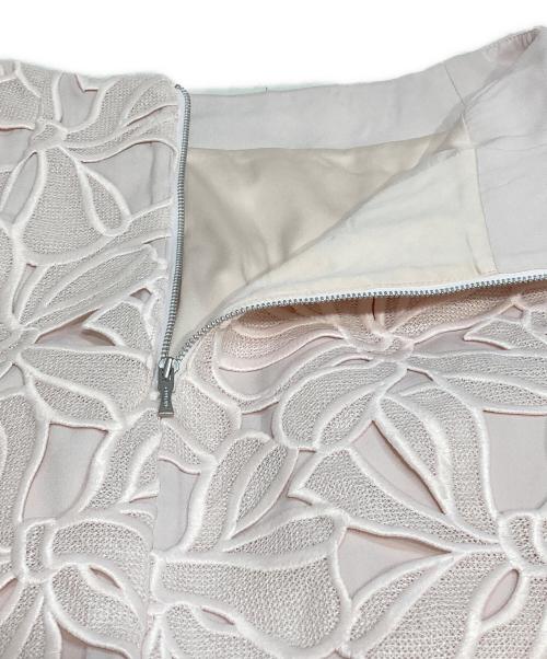 CELFORD（セルフォード）CELFORD (セルフォード) リボンレーススカート ピンク サイズ:S（34）の古着・服飾アイテム