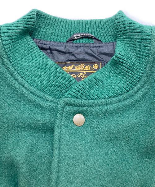 Eddie Bauer（エディーバウアー）Eddie Bauer (エディーバウアー) スタジャン グリーン サイズ:XXLの古着・服飾アイテム