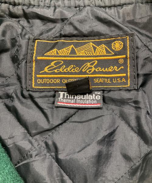 Eddie Bauer（エディーバウアー）Eddie Bauer (エディーバウアー) スタジャン グリーン サイズ:XXLの古着・服飾アイテム