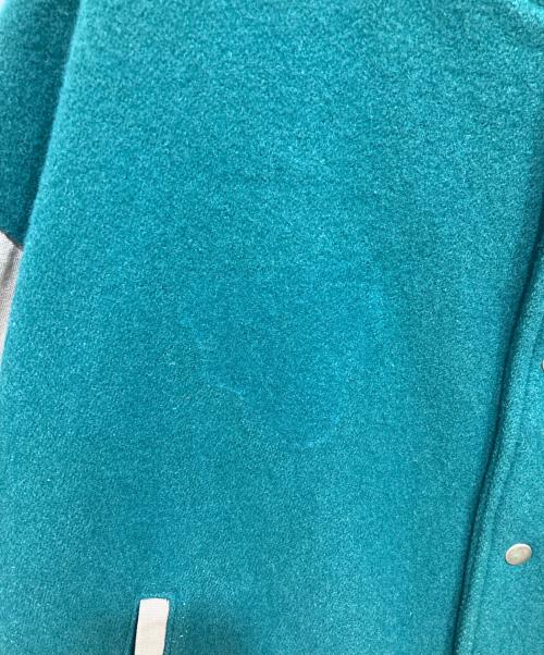 Eddie Bauer（エディーバウアー）Eddie Bauer (エディーバウアー) スタジャン グリーン サイズ:XXLの古着・服飾アイテム