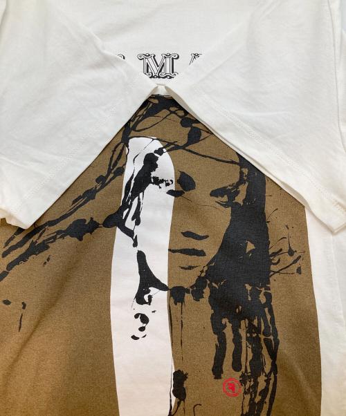 MaxMara（マックスマーラ）MaxMara (マックスマーラ) プリントTシャツ ホワイト サイズ:Mの古着・服飾アイテム