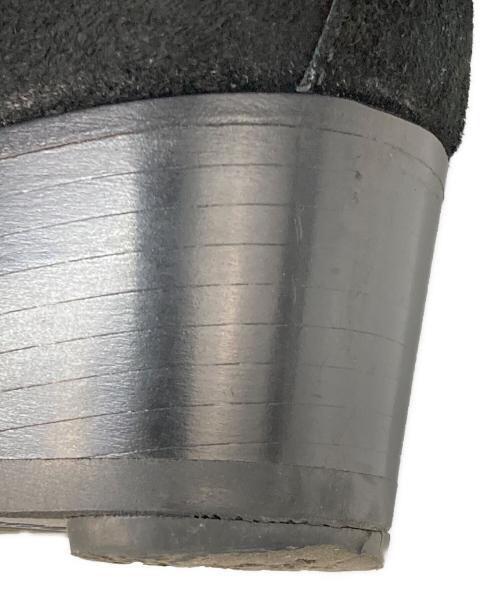 ANGELO RUFFO（アンジェロ ルッフォ）ANGELO RUFFO (アンジェロ ルッフォ) スエードサイドジップブーツ ブラック サイズ:26.5cmの古着・服飾アイテム