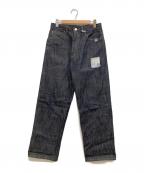 MIHARA YASUHIROミハラヤスヒロ）の古着「Selvage Denim Baggy Pants」｜インディゴ