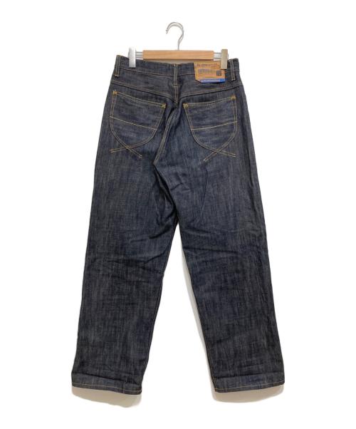 MIHARA YASUHIRO（ミハラヤスヒロ）MIHARA YASUHIRO (ミハラヤスヒロ) Selvage Denim Baggy Pants インディゴ サイズ:46（L)の古着・服飾アイテム