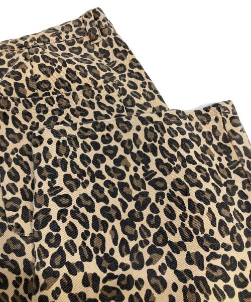 Student Apathy（スチューデント・アパシー）Student Apathy (スチューデント・アパシー) Leopard Double Knee Pants レオパード サイズ:Lの古着・服飾アイテム