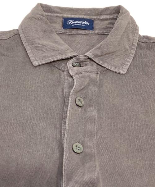 Drumohr（ドルモア）Drumohr (ドルモア) ポロシャツ ブラウン サイズ:XXSの古着・服飾アイテム