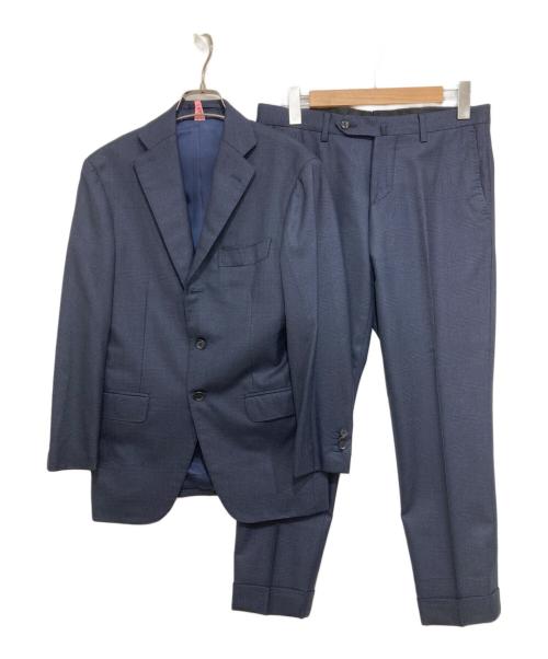 RING JACKET（リングジャケット）RING JACKET (リングジャケット) 3ピーススーツ ネイビー サイズ:SIZE 42(ベスト44)の古着・服飾アイテム