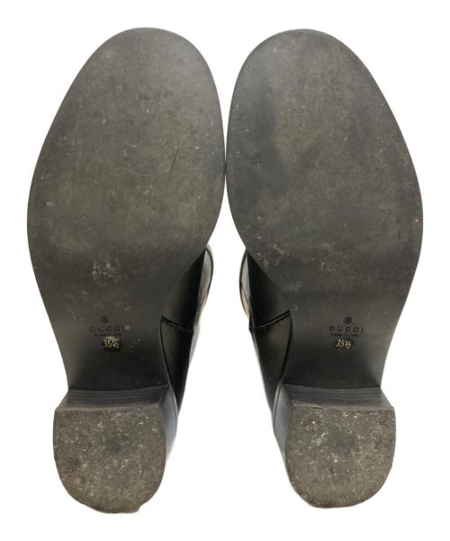 GUCCI（グッチ）GUCCI (グッチ) GGマーモントロングブーツ ブラック サイズ:35 1/2(22.5cm)の古着・服飾アイテム