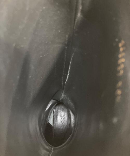 GUCCI（グッチ）GUCCI (グッチ) GGマーモントロングブーツ ブラック サイズ:35 1/2(22.5cm)の古着・服飾アイテム