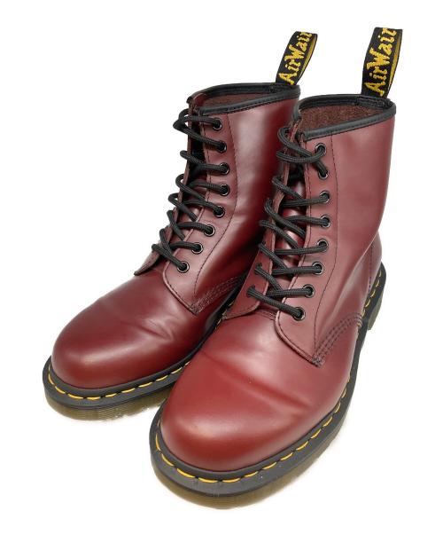Dr.Martens（ドクターマーチン）Dr.Martens (ドクターマーチン) 1460 8ホールブーツ ボルドー サイズ:UK8 (27cm)の古着・服飾アイテム