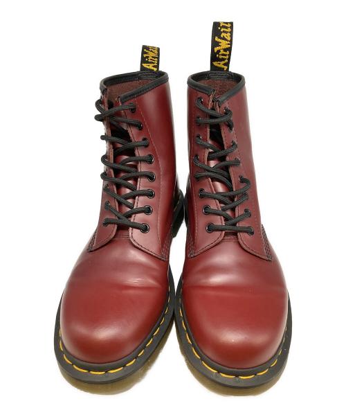 Dr.Martens（ドクターマーチン）Dr.Martens (ドクターマーチン) 1460 8ホールブーツ ボルドー サイズ:UK8 (27cm)の古着・服飾アイテム