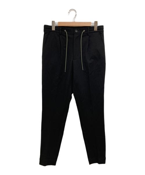 Junhashimoto（ジュンハシモト）junhashimoto (ジュンハシモト) PRD EASY TUCK PANTS ブラック サイズ:4の古着・服飾アイテム