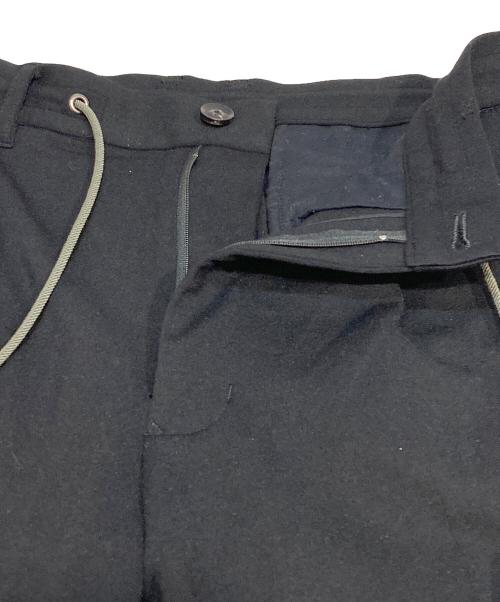Junhashimoto（ジュンハシモト）junhashimoto (ジュンハシモト) PRD EASY TUCK PANTS ブラック サイズ:4の古着・服飾アイテム