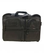 TUMIトゥミ）の古着「ALPHA エクスパンダブル・オーガナイザー・コンピューター・ブリーフ」｜ブラック