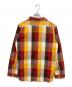 WAREHOUSE (ウエアハウス) チェックシャツ レッド×イエロー サイズ:M：5000円