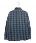 WAREHOUSE (ウエアハウス) チェックシャツ グレー×ブルー サイズ:M：3500円