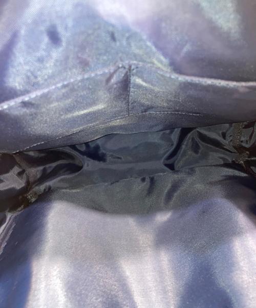 LACOSTE（ラコステ）LACOSTE (ラコステ) ネオクロコロゴ刺繍リュック ブラックの古着・服飾アイテム