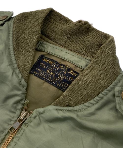 USAF（ユーエスエーエフ）USAF (ユーエスエーエフ) L-2 FLIGHT JACKET オリーブ サイズ:38の古着・服飾アイテム