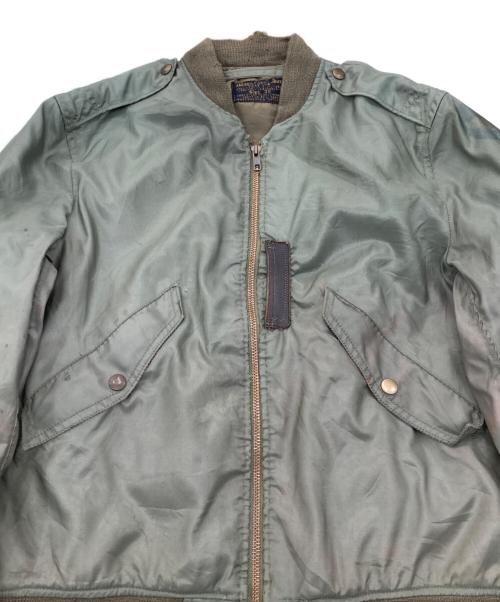 USAF（ユーエスエーエフ）USAF (ユーエスエーエフ) L-2 FLIGHT JACKET オリーブ サイズ:38の古着・服飾アイテム