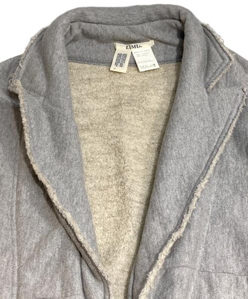 LIMI feu（リミフゥ）LIMI feu (リミフゥ) ドロップショルダードルマンス リーブポンチョスエットガウンジャケット グレー サイズ:Sの古着・服飾アイテム