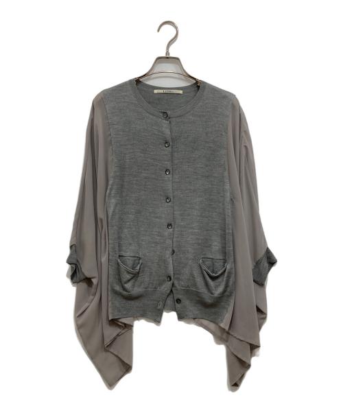 LIMI feu（リミフゥ）LIMI feu (リミフゥ) カーディガン グレー サイズ:Sの古着・服飾アイテム
