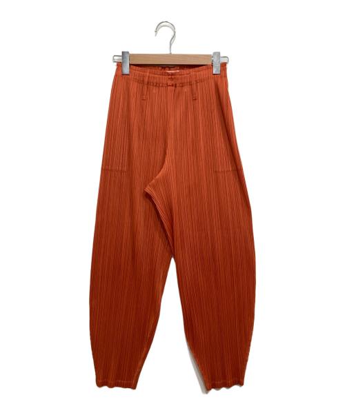 PLEATS PLEASE（プリーツプリーズ）PLEATS PLEASE (プリーツプリーズ) パンツ オレンジ サイズ:Lの古着・服飾アイテム