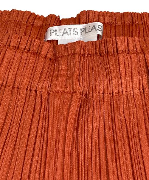 PLEATS PLEASE（プリーツプリーズ）PLEATS PLEASE (プリーツプリーズ) パンツ オレンジ サイズ:Lの古着・服飾アイテム