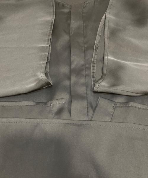 noir kei ninomiya（ノワール ケイ ニノミヤ）noir kei ninomiya (ノワール ケイ ニノミヤ) COMME des GARCONS (コムデギャルソン) シースルーリボンシャツ ブラック サイズ:Sの古着・服飾アイテム