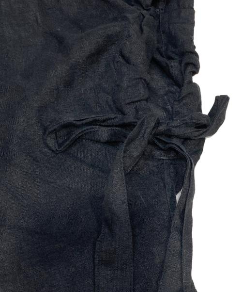 23区（ニジュウサンク）23区 (ニジュウサンク) リボンブラウス ブラック サイズ:Mの古着・服飾アイテム