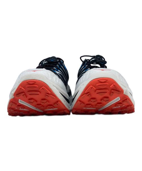HOKA（ホカ）HOKA (ホカ) STINSON EVO OG ブラック×ホワイト×オレンジ サイズ:26.5cmの古着・服飾アイテム