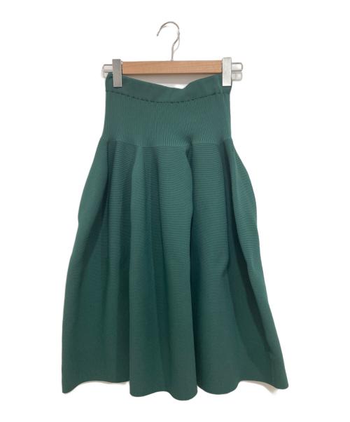 CFCL（シーエフシーエル）CFCL (シーエフシーエル) POTTERY SKIRT グリーン サイズ:3の古着・服飾アイテム