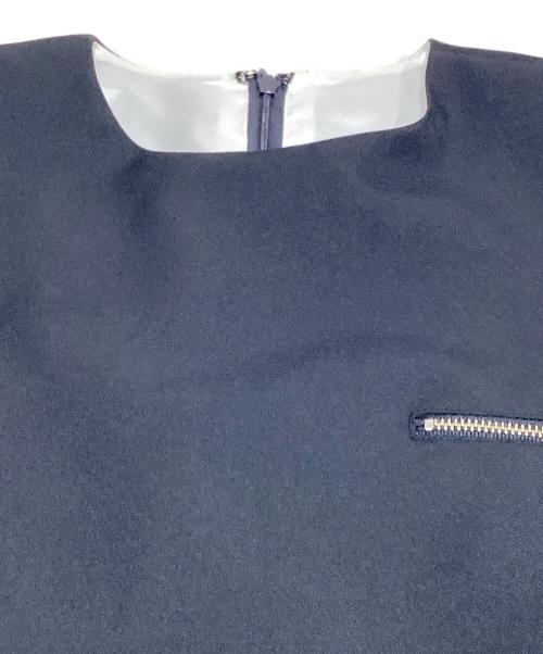 Bibiy.（ビビィ）Bibiy. (ビビィ) VANESSA JACKET ネイビー×ホワイト サイズ:FREEの古着・服飾アイテム