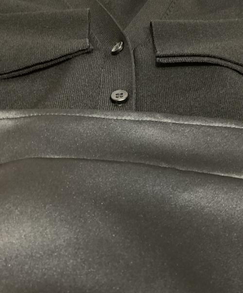 YOKO CHAN（ヨーコチャン）YOKO CHAN (ヨーコチャン) バックティアードカーディガン ブラック サイズ:FREEの古着・服飾アイテム