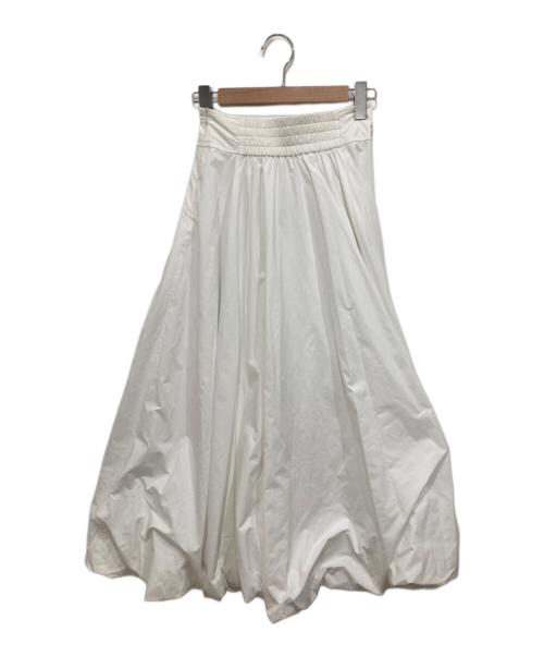 roughlow（ラフロー）roughlow (ラフロー) balloon skirt ホワイト サイズ:Freeの古着・服飾アイテム